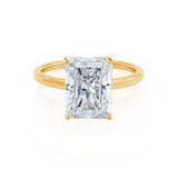 1.20 CT Radiant Solitaire CVD E/VS2 Diamond Engagement Ring