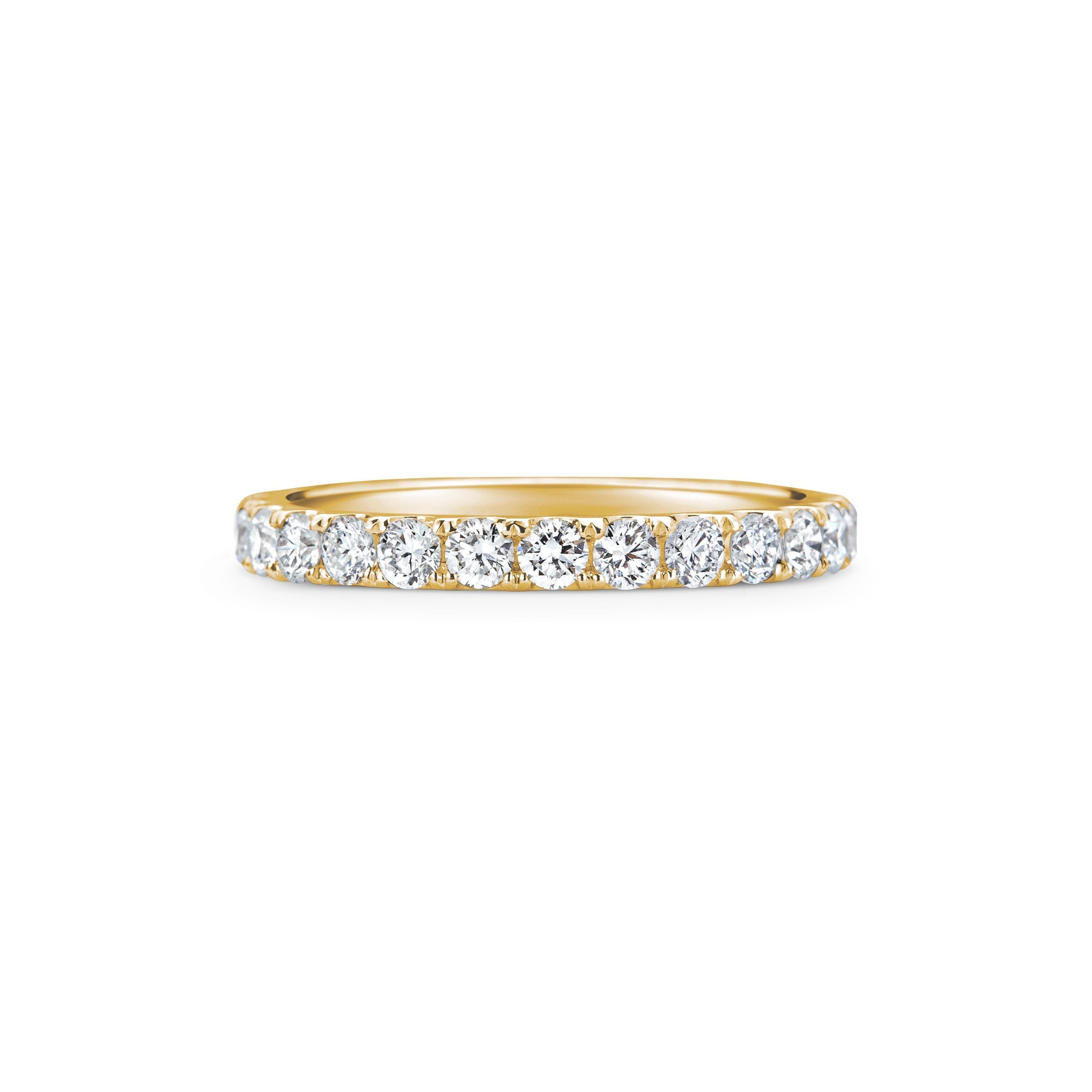 1.15 CT Round Full Eternity Lab Grown Diamond Wedding Band