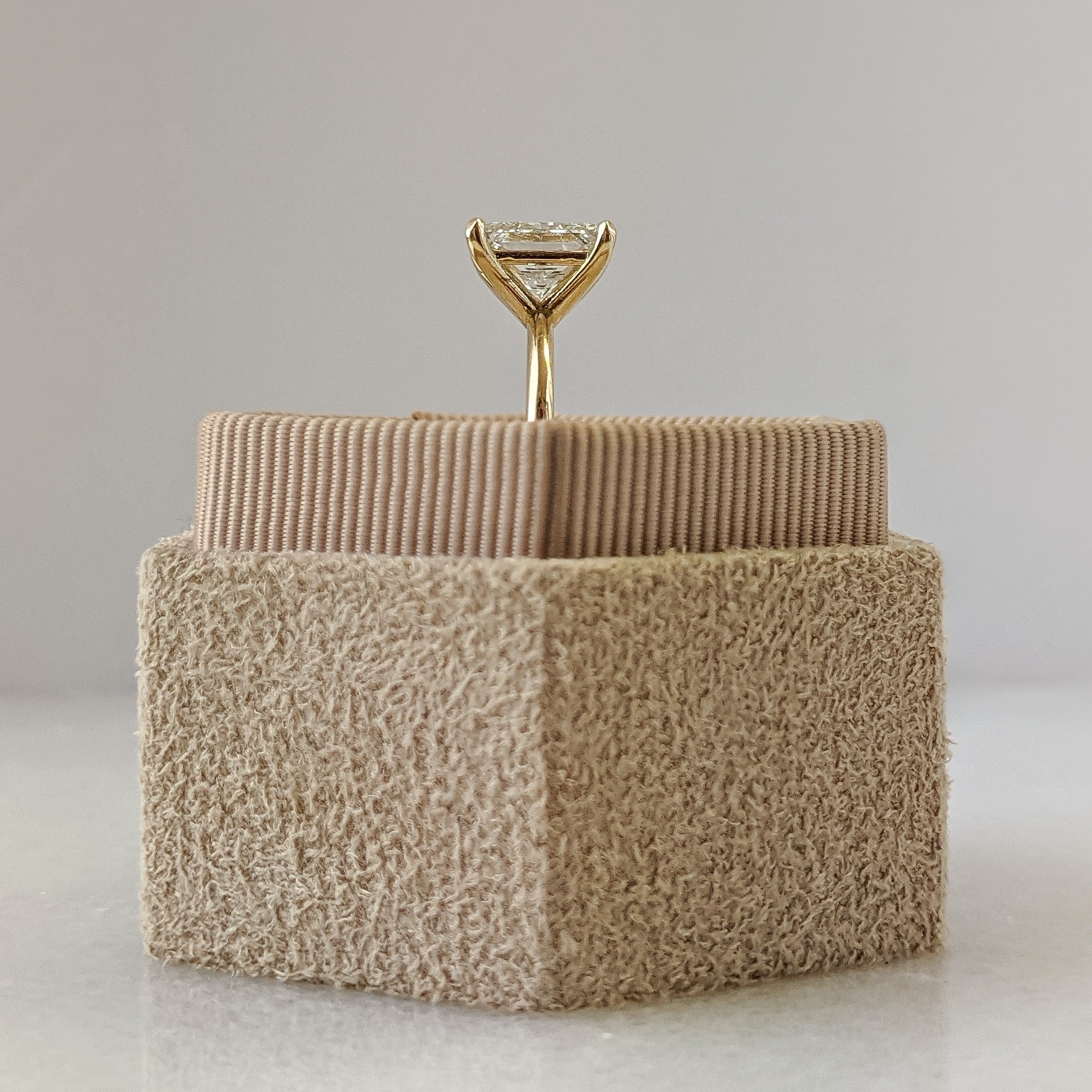 Princess Solitaire Lab Grown Diamond Engagement Ring