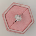 Oval Solitaire Lab Grown Diamond Engagement Ring