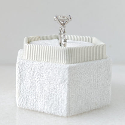 2.01 CT Oval Cut Pave CVD F/VS1 Diamond Engagement Ring 2