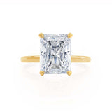 1.20 CT Radiant Hidden Halo CVD G/VS2 Diamond Engagement Ring