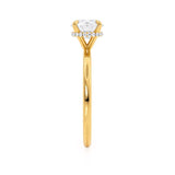 1.20 CT Round Hidden Halo CVD E/VVS2 Diamond Engagement Ring