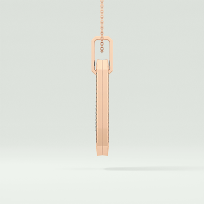 0.90 CT Star Shaped Black Moissanite Diamond Stones Necklace For Him 12