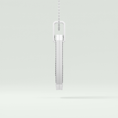 0.90 CT Star Shaped Black Moissanite Diamond Stones Necklace For Him 8