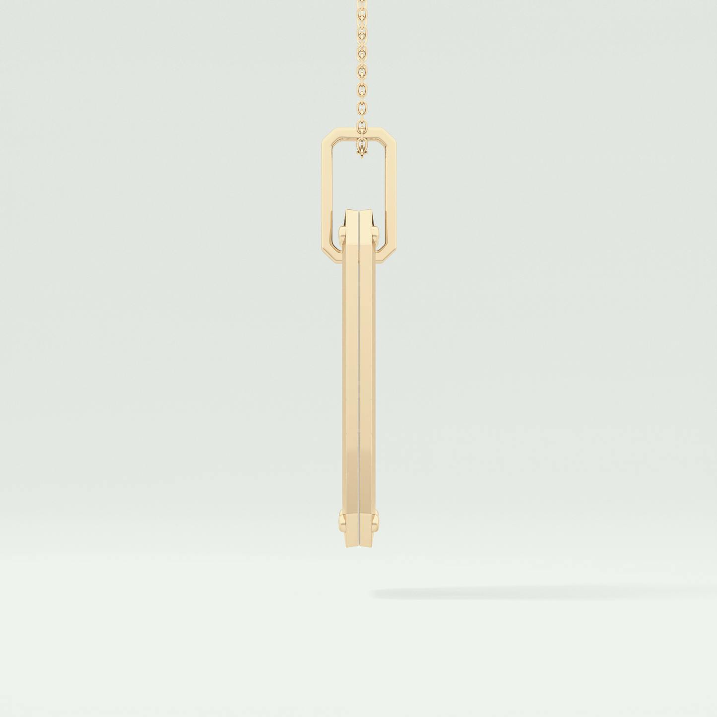 Unique Polished Star Shaped Necklace For Men