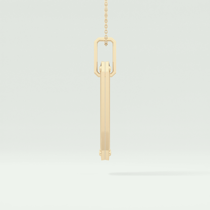 Unique Polished Star Shaped Necklace For Men