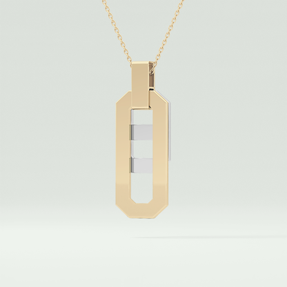 0.30 CT Elegant Black Moissanite Diamond Necklace 4