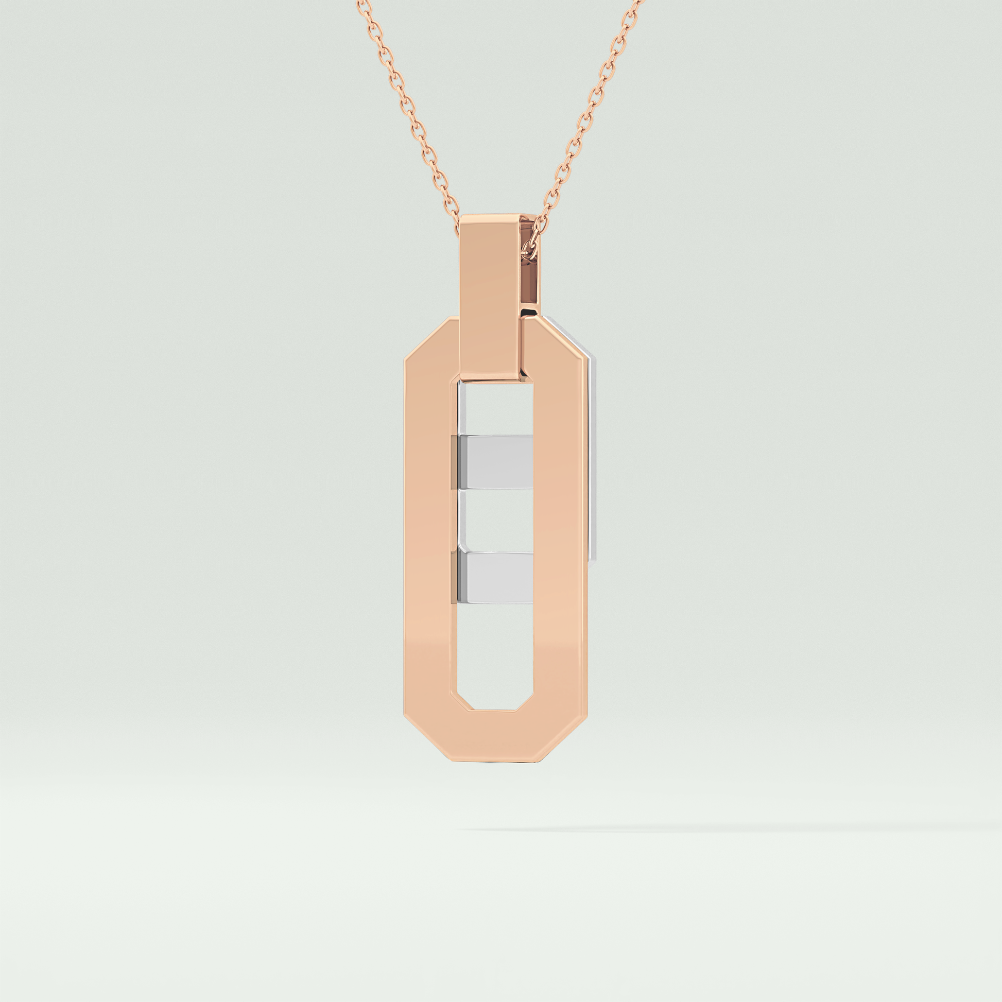 0.30 CT Elegant Black Moissanite Diamond Necklace 8