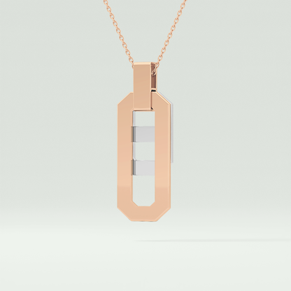 0.30 CT Elegant Black Moissanite Diamond Necklace 8