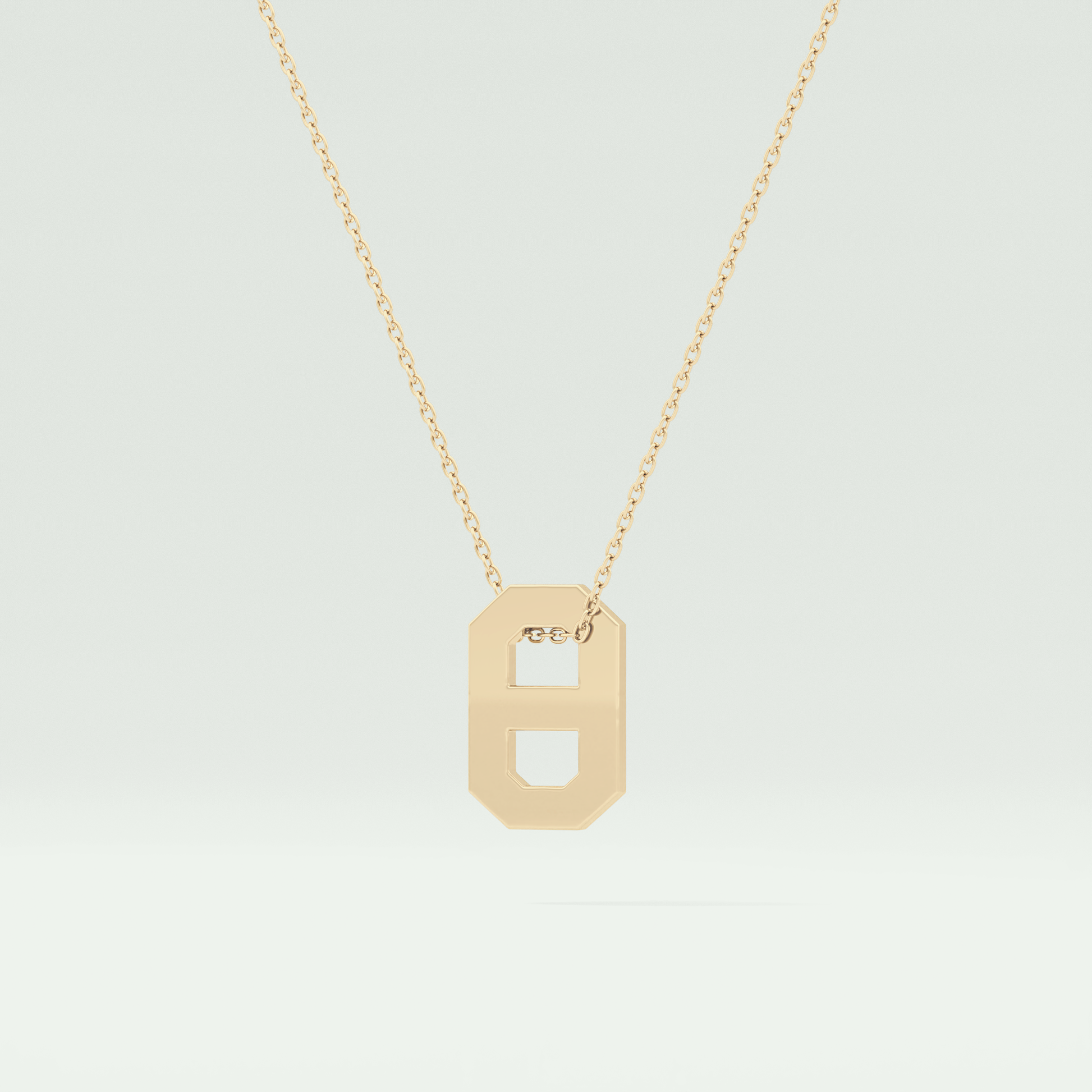 0.02 CT Black Solitaire Moissanite Diamond Necklace For Him 4