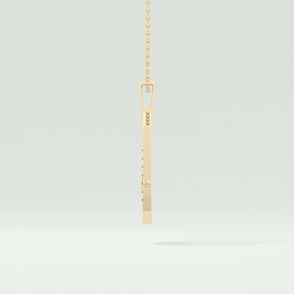 0.25 CT Classic Black Moissanite Diamond Stones Necklace 4