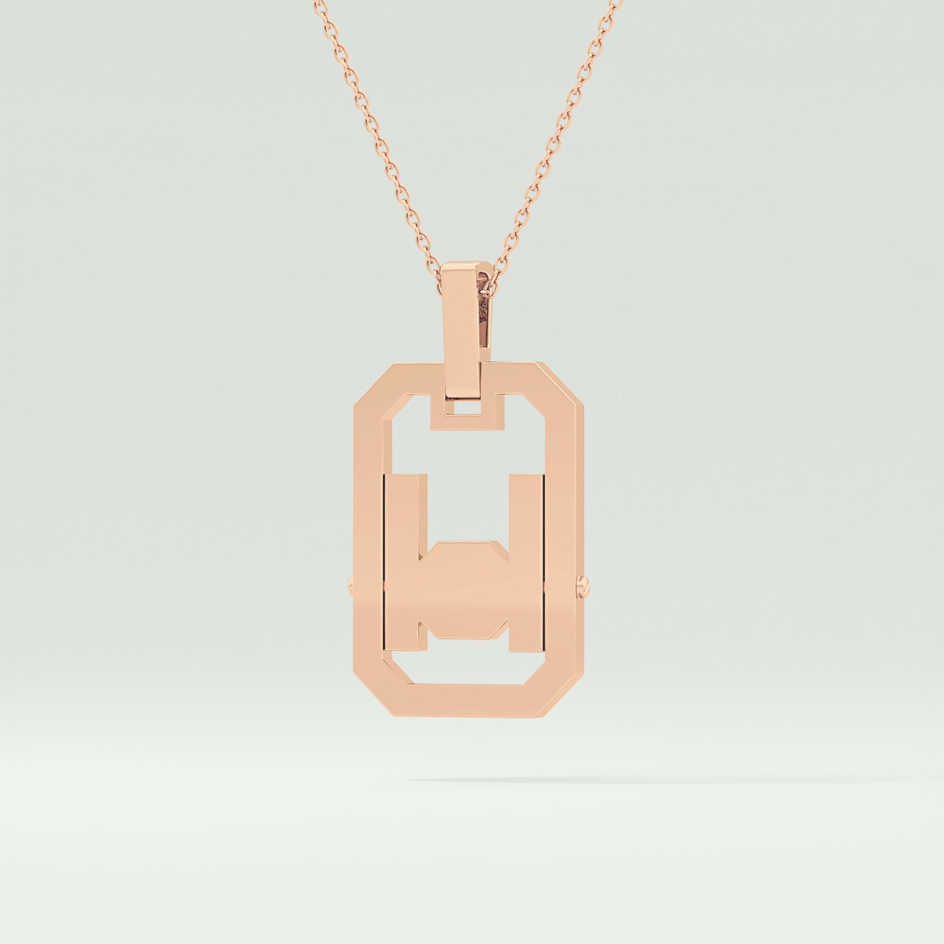 0.25 CT Classic Black Moissanite Diamond Stones Necklace 13