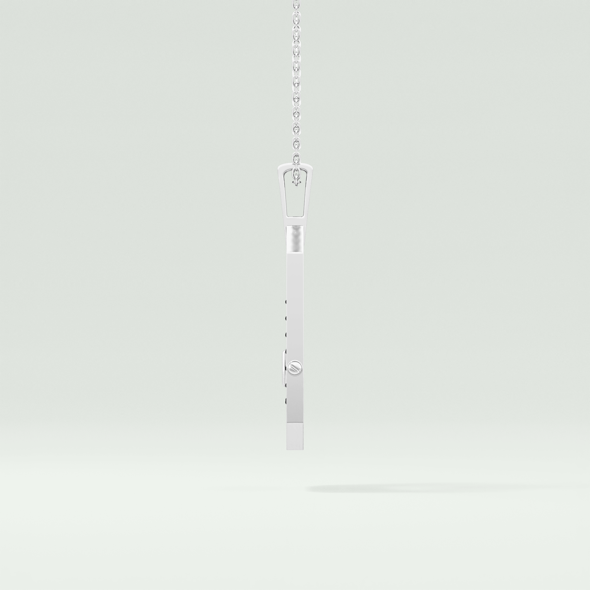 0.25 CT Classic Black Moissanite Diamond Stones Necklace 8