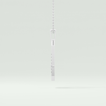 0.25 CT Classic Black Moissanite Diamond Stones Necklace 8