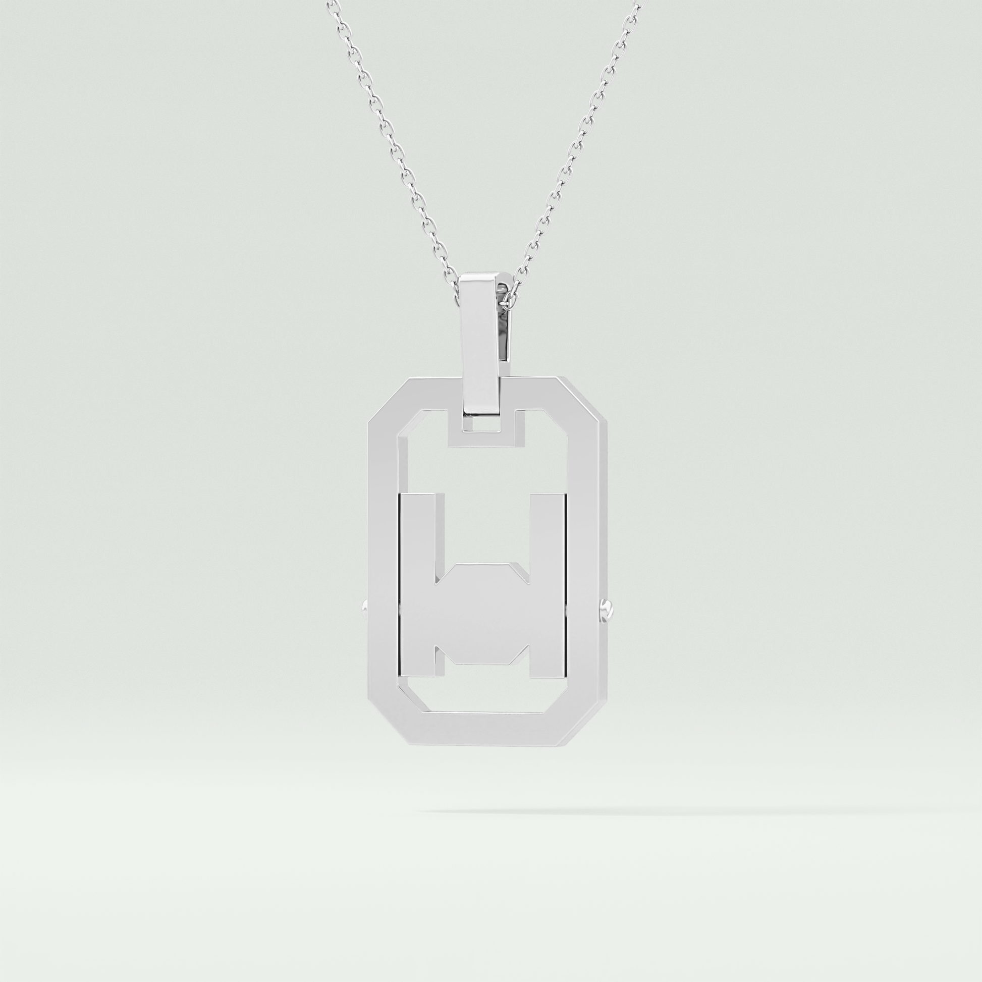 0.25 CT Classic Black Moissanite Diamond Stones Necklace 9