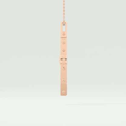 0.20 CT Eternal Cross Moissanite Diamond Necklace For Him 12