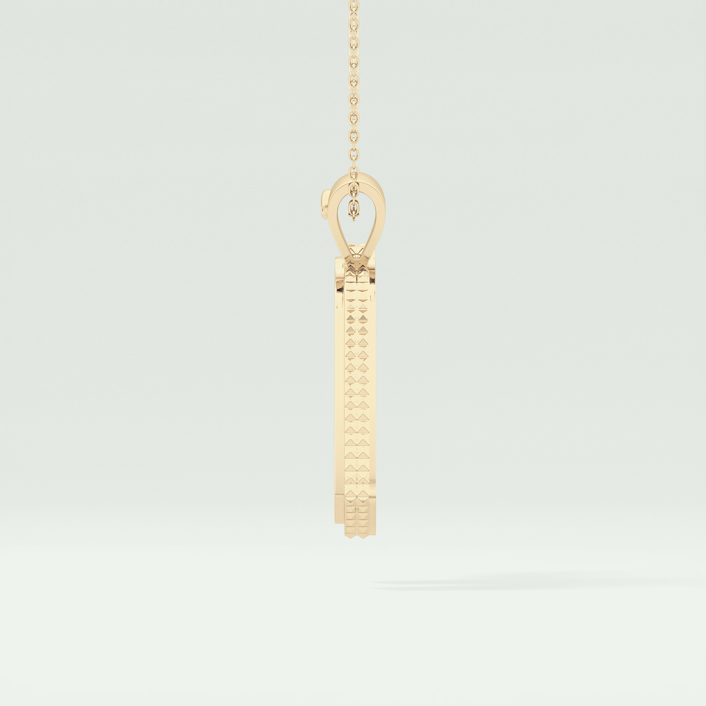 0.40 CT Unique Round Stones Moissanite Diamond Necklace 3