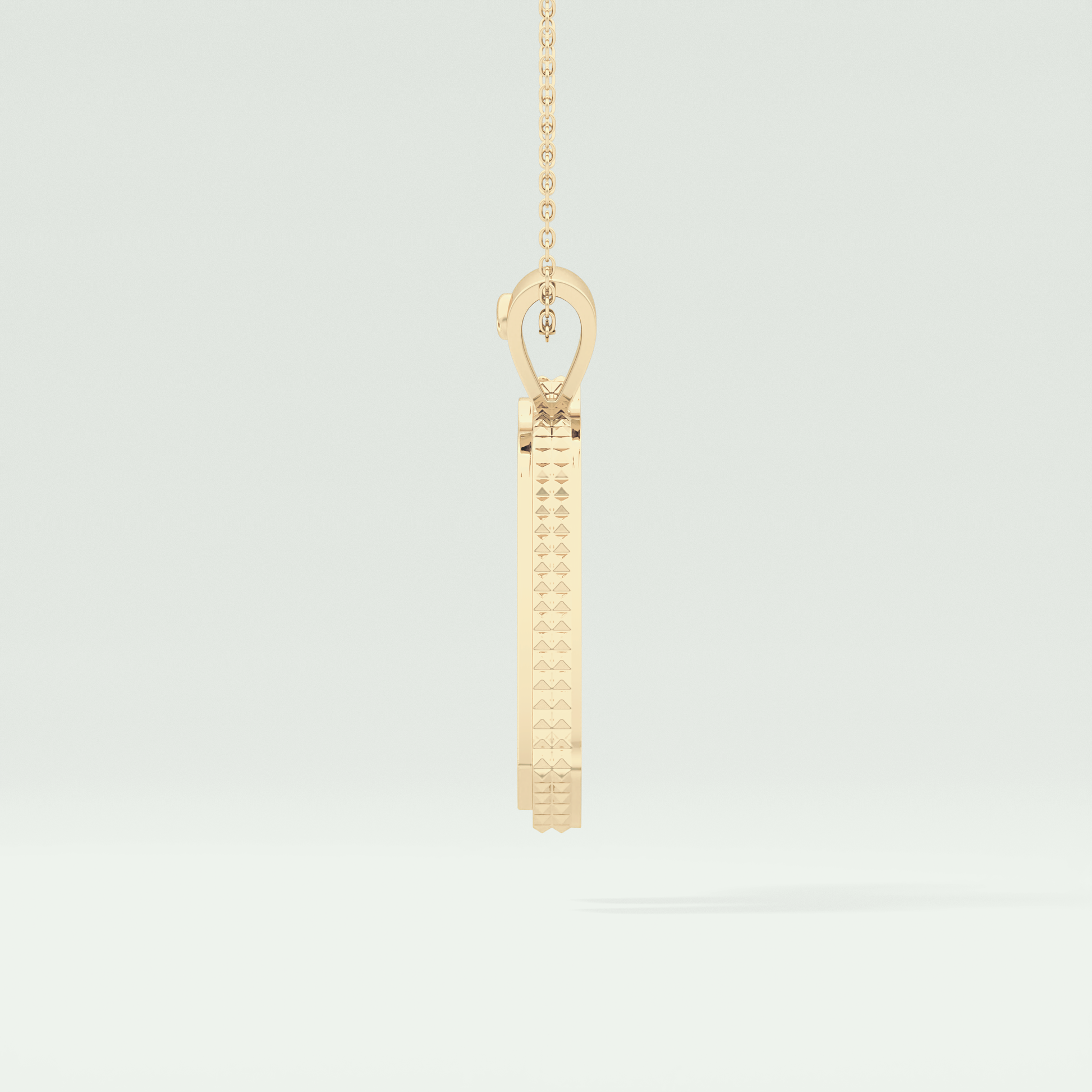 0.40 CT Unique Round Stones Moissanite Diamond Necklace 3