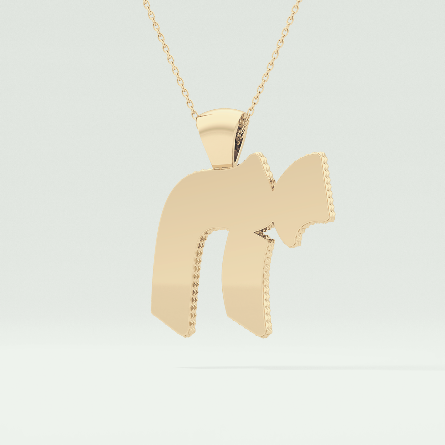 0.40 CT Unique Round Stones Moissanite Diamond Necklace 4