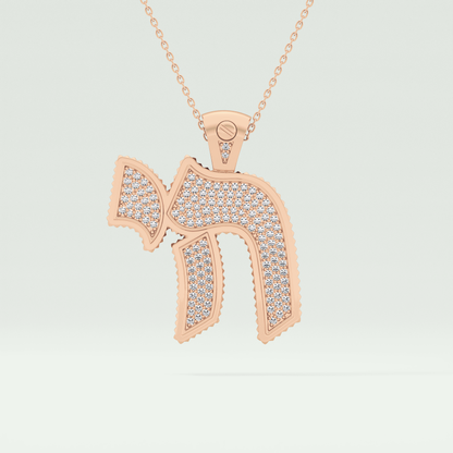 0.40 CT Unique Round Stones Moissanite Diamond Necklace 9