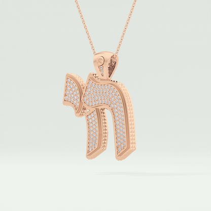 0.40 CT Unique Round Stones Moissanite Diamond Necklace 10