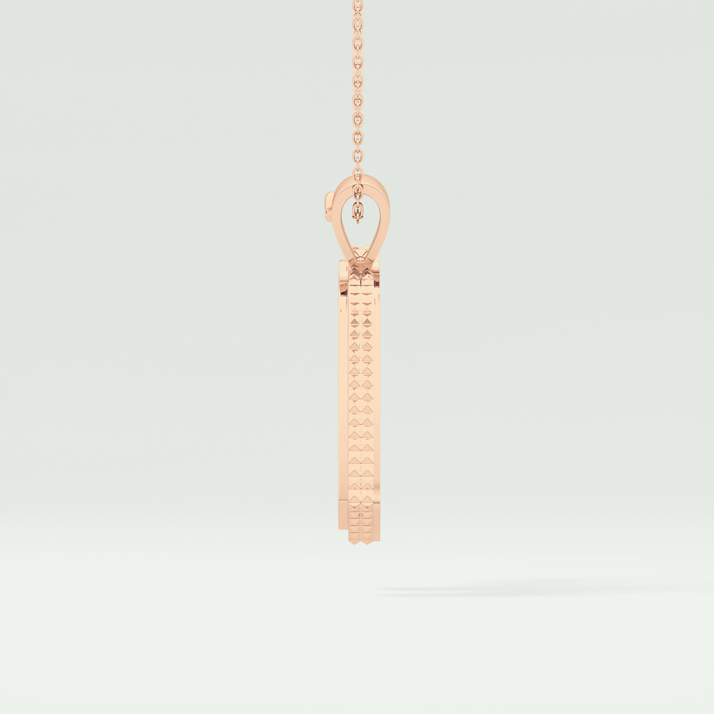 0.40 CT Unique Round Stones Moissanite Diamond Necklace 11