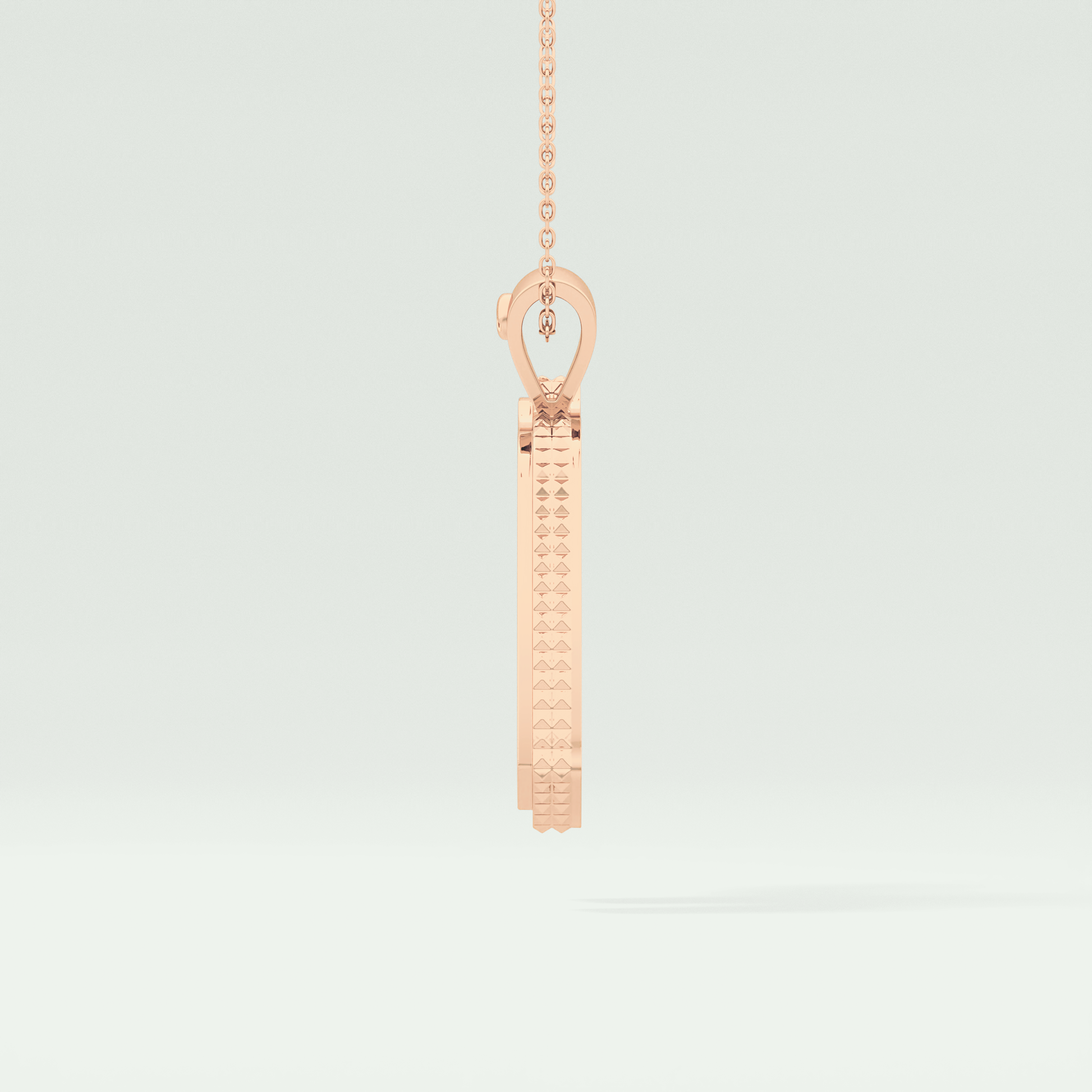 0.40 CT Unique Round Stones Moissanite Diamond Necklace 11