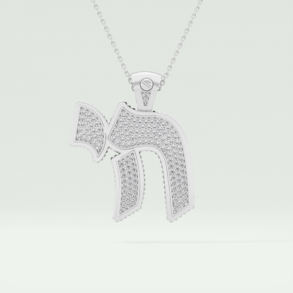 0.40 CT Unique Round Stones Moissanite Diamond Necklace 7