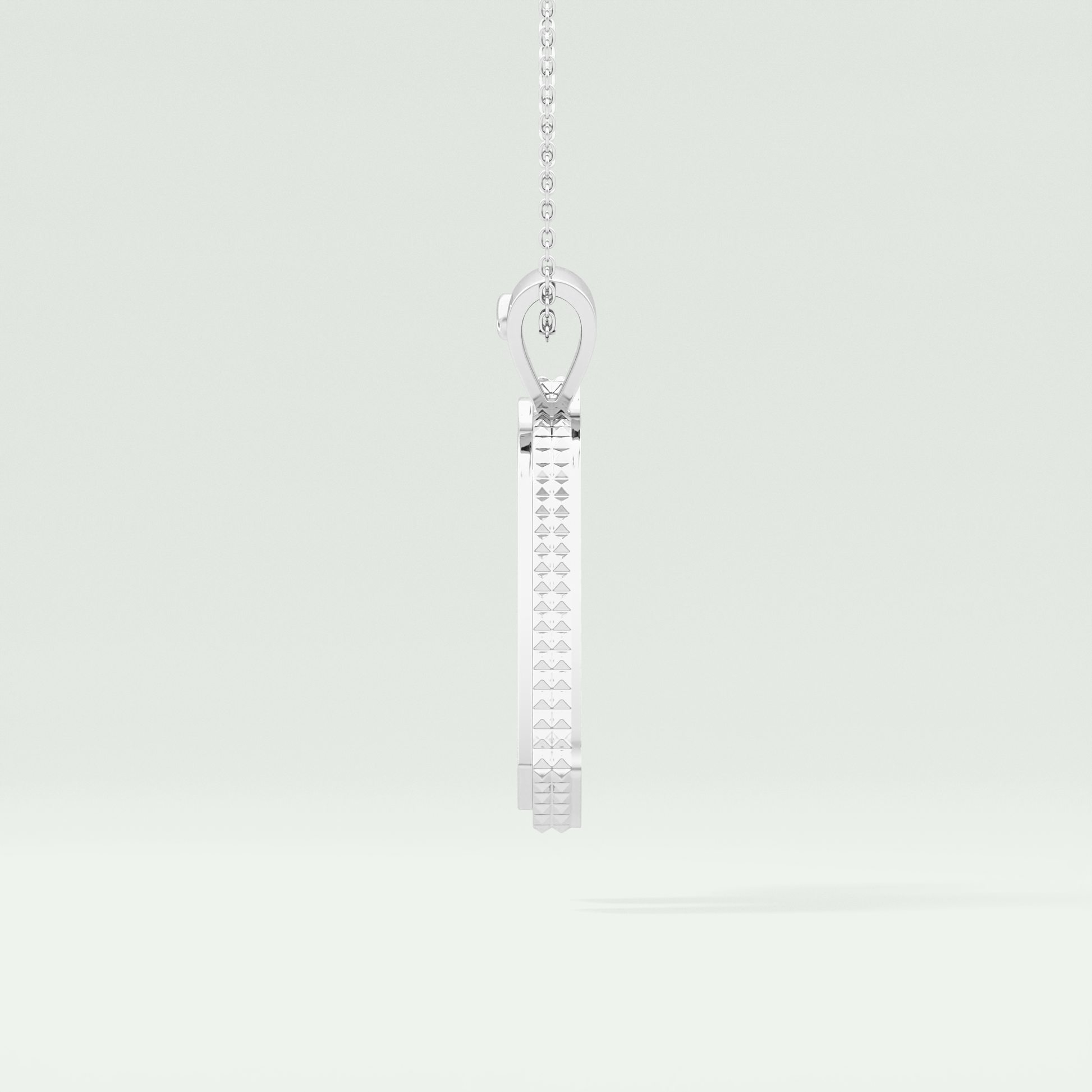 0.40 CT Unique Round Stones Moissanite Diamond Necklace 8