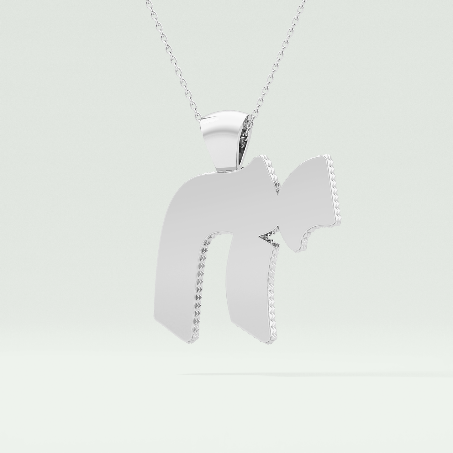 0.40 CT Unique Round Stones Moissanite Diamond Necklace 6