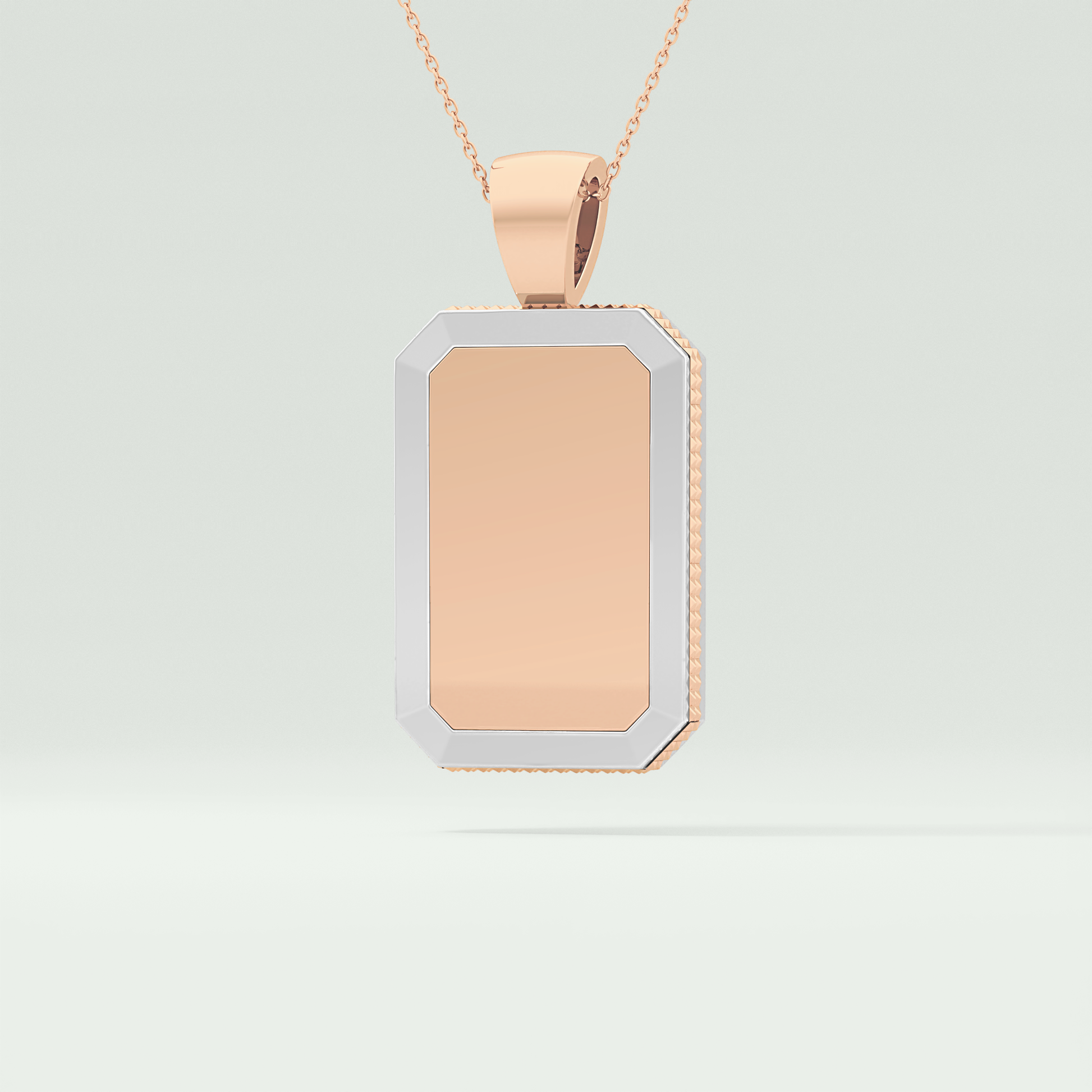 0.60 CT Black Moissanite Diamond Hip Hop Necklace For Him 8