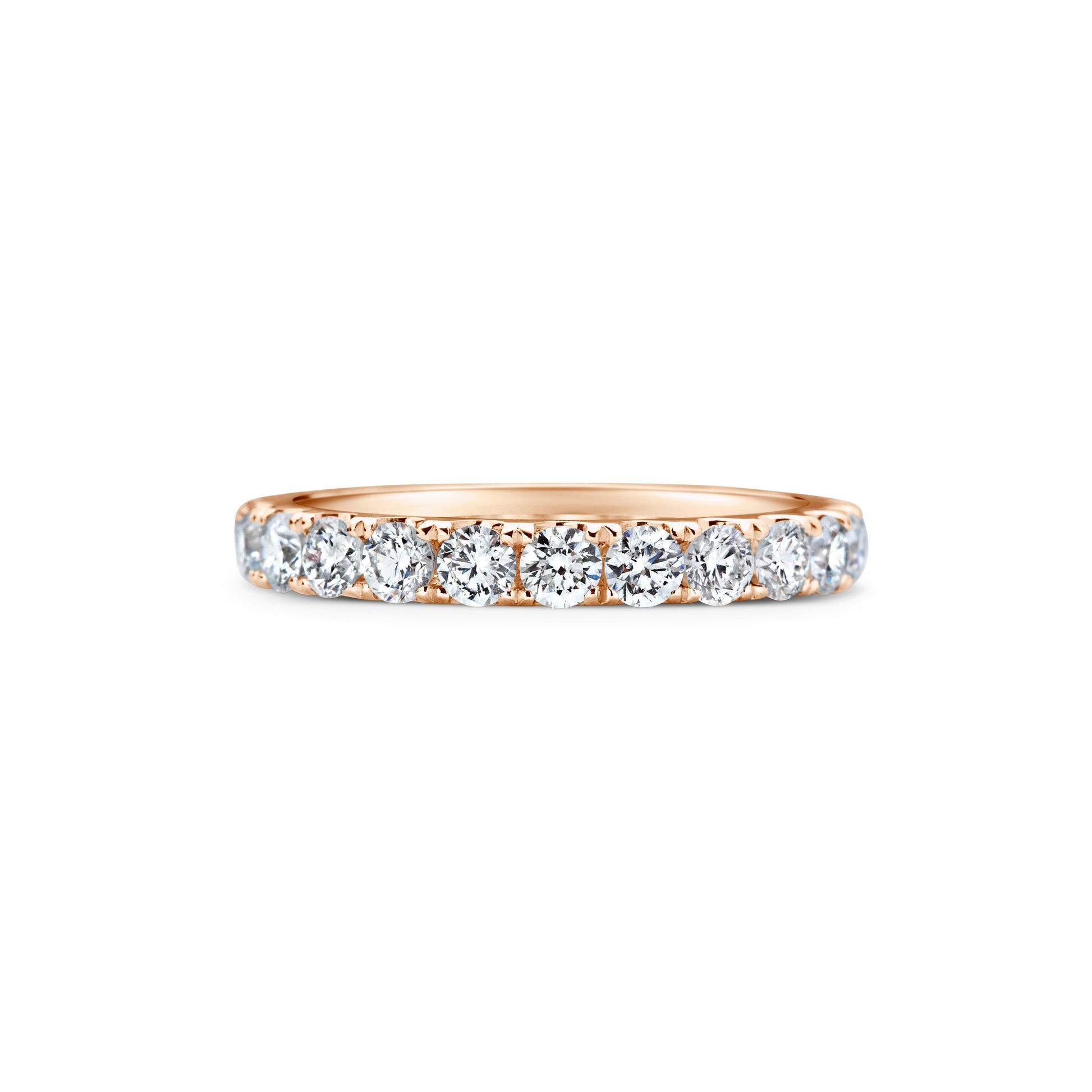 1.5 CT Round Full Eternity CVD EF/VVS Diamond Wedding Band 8