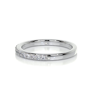 0.3 CT Round Half Eternity CVD EF/VVS Diamond Wedding Band 4