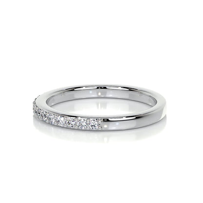 0.3 CT Round Half Eternity CVD EF/VVS Diamond Wedding Band 4