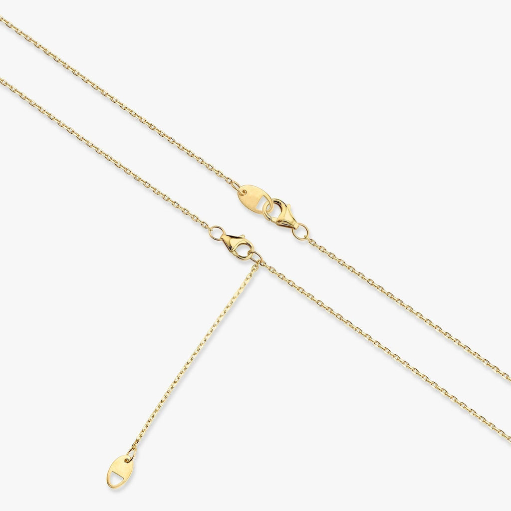 1.0 CT Princess Solitaire  Lab Grown Diamond Necklace
