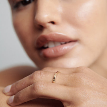 Stunning Square Metal Wedding Bands 3