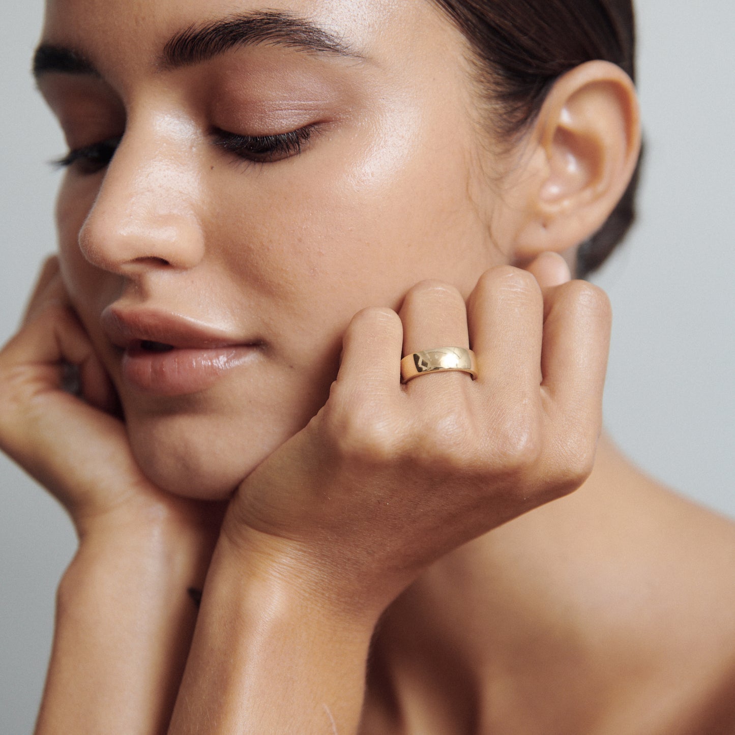 Stunning Bold  Metal  Wedding Bands 1