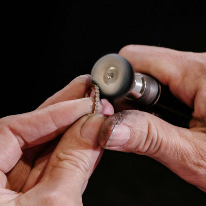 Stunning 0.5 TCW Round Moissanite Stones Half Eternity Wedding Band 6