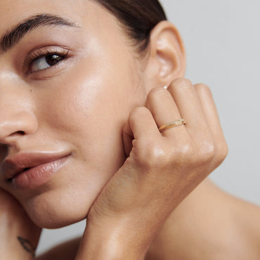 Stunning Knife Edge Metal Wedding Bands 2