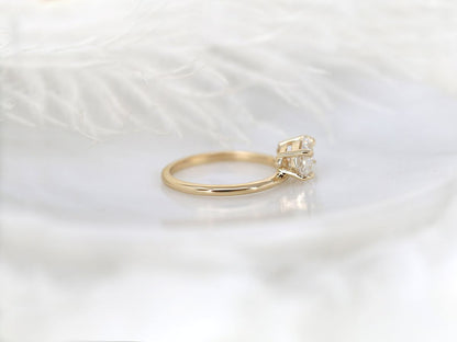 Stunning 1.80 CT Marquise Moissanite Engagement Ring with Solitaire Design 3