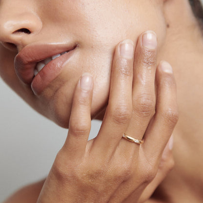 Stunning 0.10 TCW Round Moissanite Stones Flush Wedding Bands 4